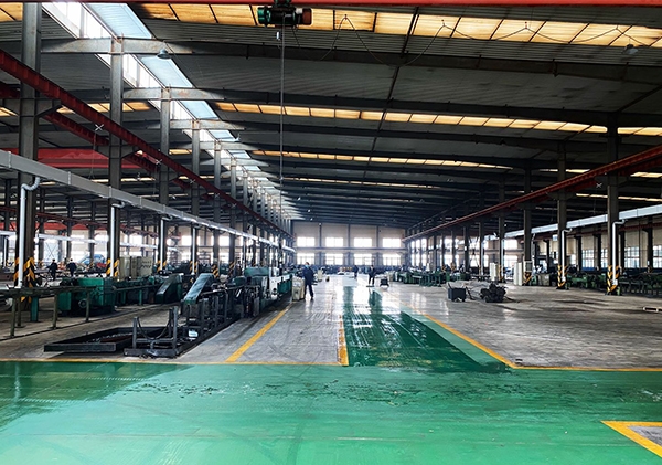 Pipe mill production line